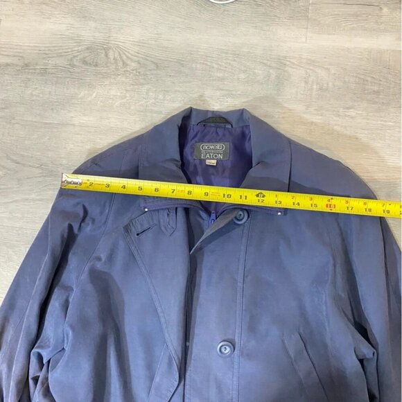 Vintage 1980s Eaton Novelti Bomber Jacket with Vented Design in Faux Suede - Picture 11 of 17